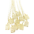 Initial Plate Necklace